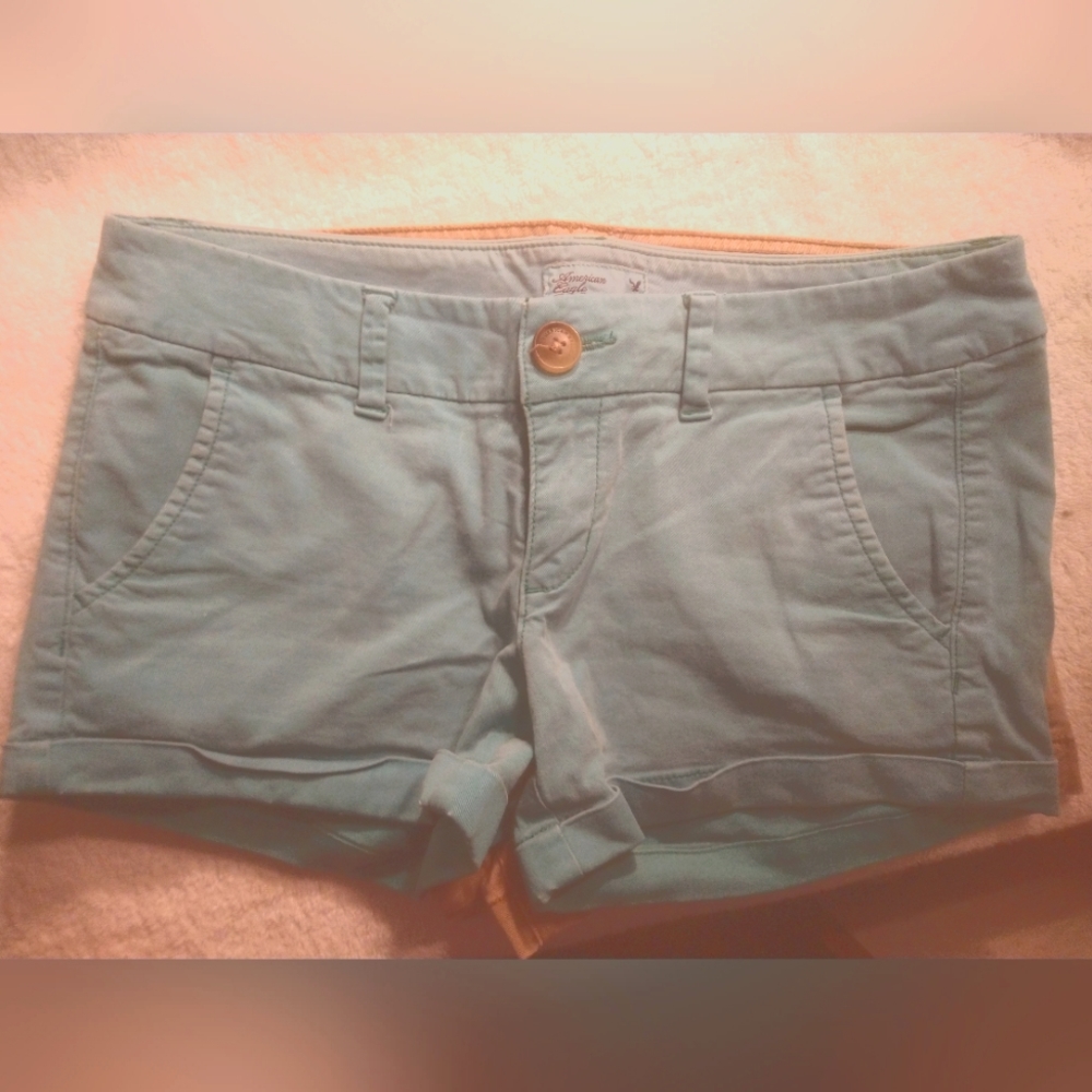 American Eagle denim shorts size 2
